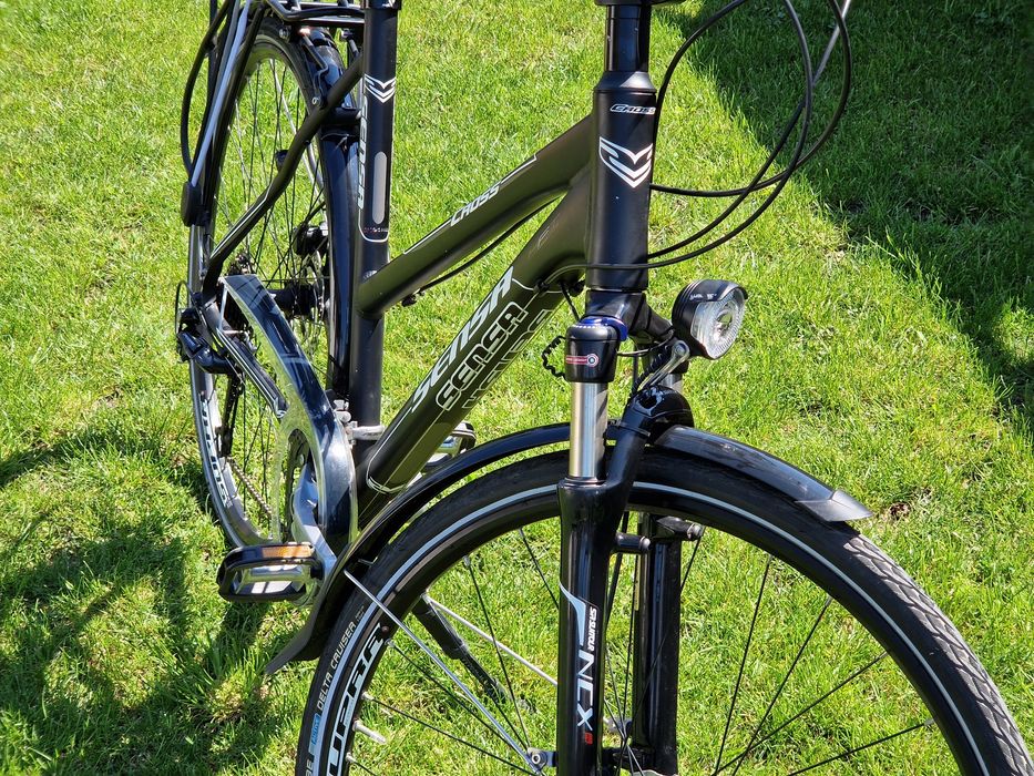 Rower trekkingowy crossowy miejski deore shimano damka tarcze sensa cr
