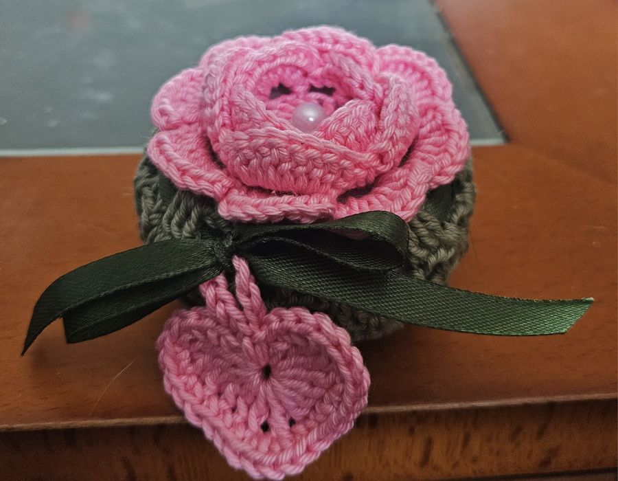 Crochet - Porta sabonetes