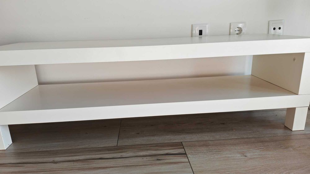 Móvel TV IKEA branco, 120x35x36 cm