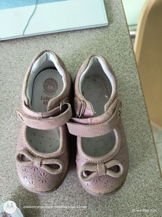 Lasocki półbuty 23 różowe