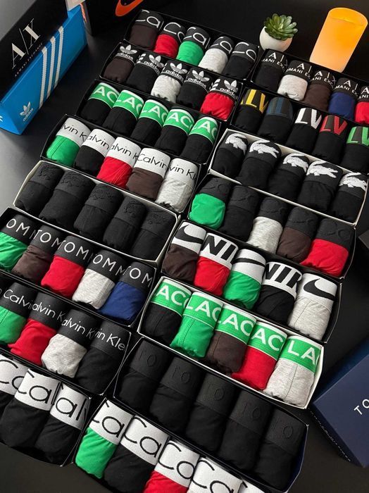 Чоловічі боксери CK Steel2. Мужские трусы, хлопок