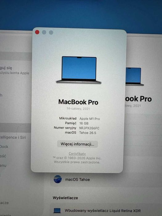 Apple Macbook Pro 14 M1 Pro 16/512 2692