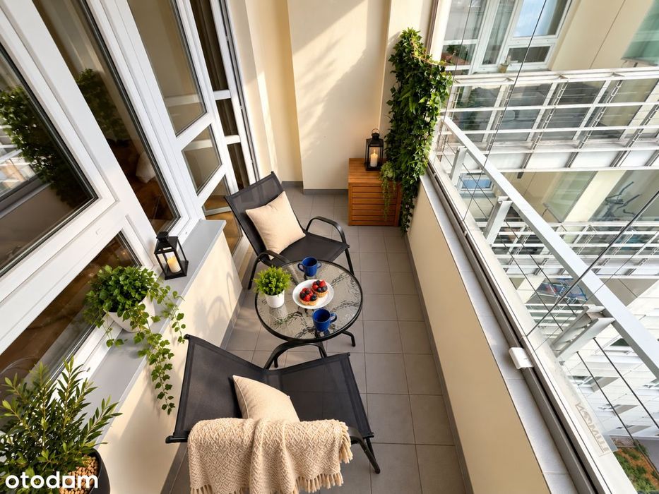 Metro Gdański | 58,8 m² | 2 pokoje/balkon/garaż