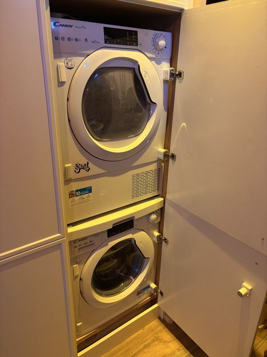 Pralka i suszarka Candy: komplet do zabudowy