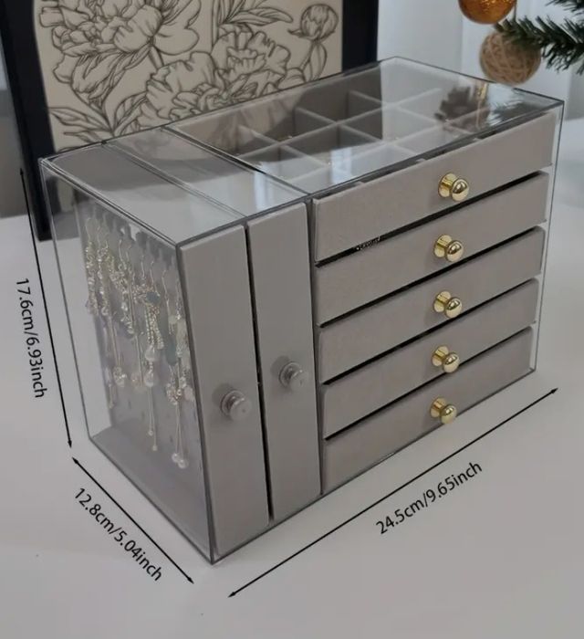 Акриловий органайзер для прикрас, 7-ми ярусний