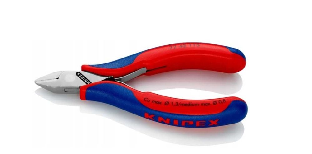 KNIPEX szczypce tnące boczne dla elektroników obcinaczki