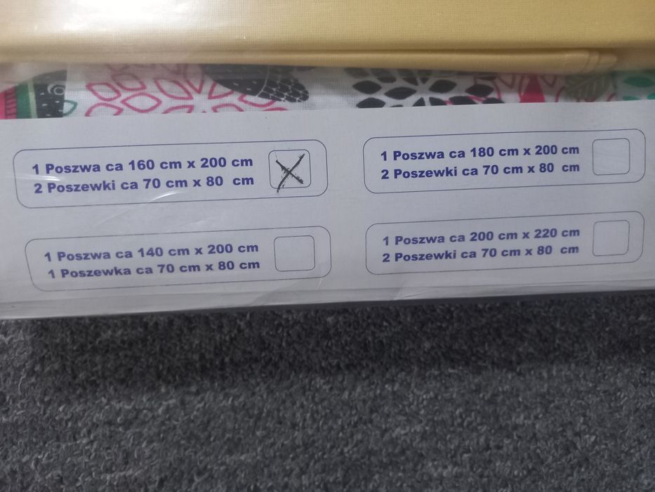 Nowa pościel dziecięca i prześcieradło - komplet
