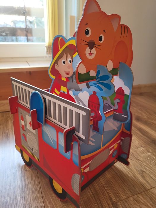 Puzzle 3D wóz strażacki