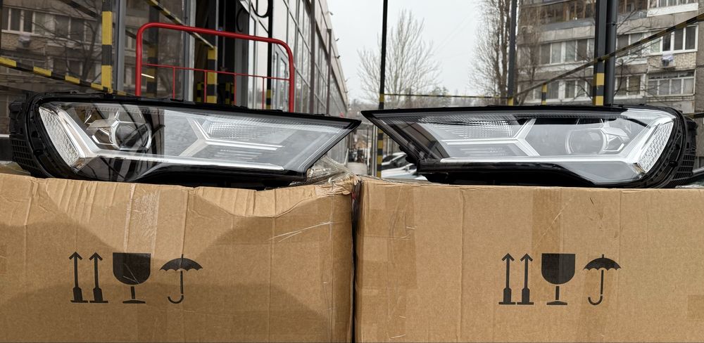 Фары фара  фари стопы стоп audi q7 4m full led rest restyling 2019+ EU