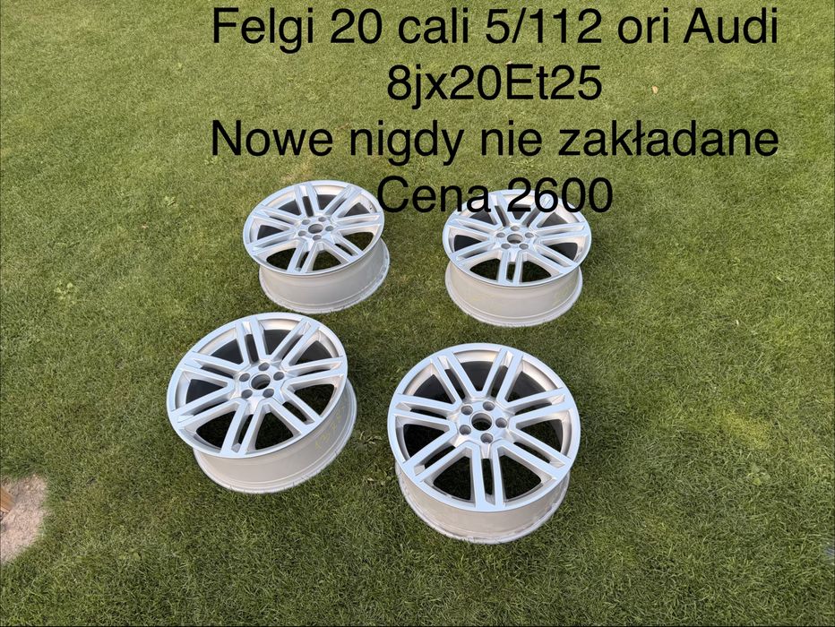 Kola 5/112 20 cali opony jak nowe