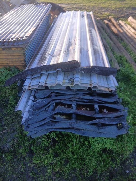 Chapa perfilada usada