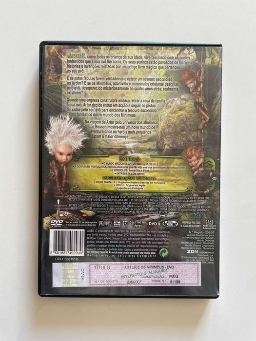Artur e os Minimeus [2010 DVD]
