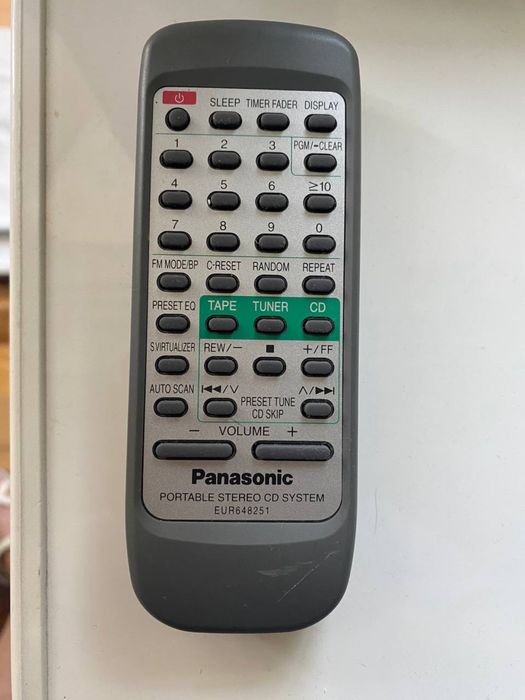 Магнітофон Музичний центр Panasonic RX-ES27 CEB CD/касета/радіо, б/у