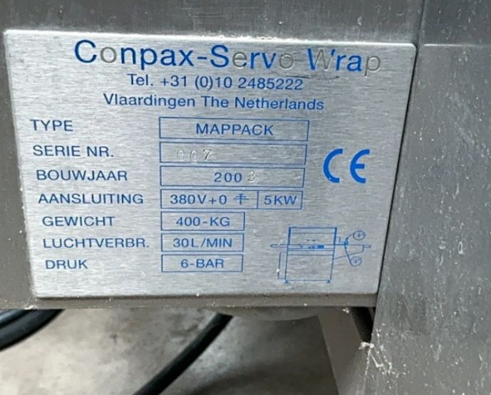 Maszyna do pakowania mięsa pakowaczka mięs wędlin żywności CONPAX MAPP