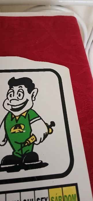 Calendário de secretária de 2008