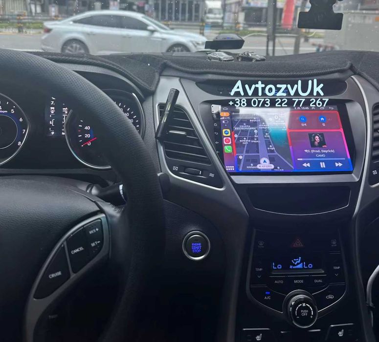 Магнитола ELANTRA Hyundai I10 I20 I30 AVANTE Tesla CarPlay Android 16