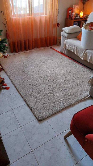 Carpete/Tapete Bege 160x230