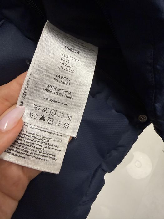 Kurtka zimowa puchowa Reima 122