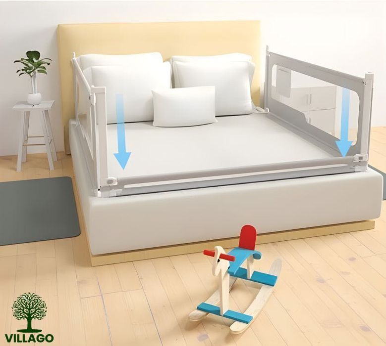 Barierka ochronna TOKIDS łóżko 200 cm zabezpieczenie dla dzieci