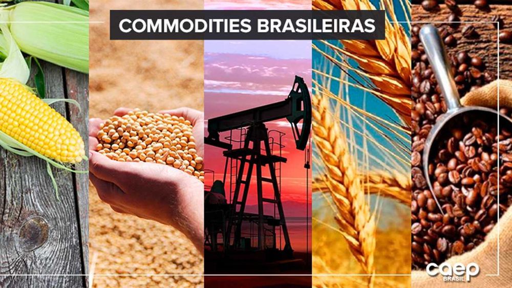 Grãos, Açúcar, milho, soja, óleo