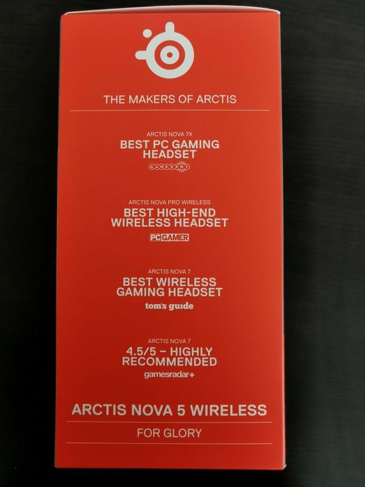 Słuchawki STEELSERIES Arctis Nova 5 Wireless czarne