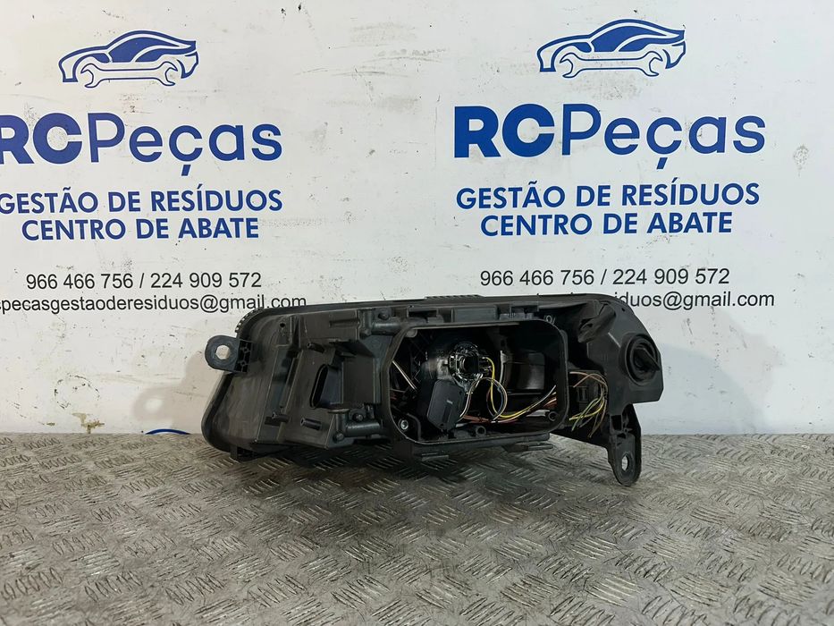 Conjunto Farol Otica Frente Frontal Direita Esquerda Audi A6 C6
