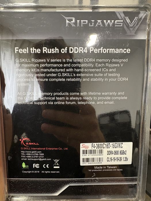Memorias DDR4 16Gb (2x8GB) 3600 CL16 - Envio Gratis ate 31/07