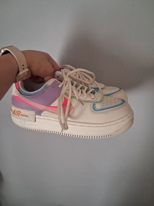 Nike Air Force 1 Shadow Original 39 р. | Натуральна шкіра | Яскраві