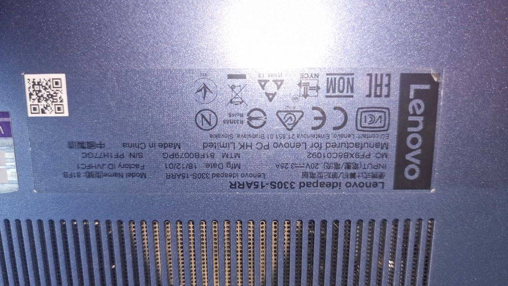 LENOVO ideapad 330S 15ARR