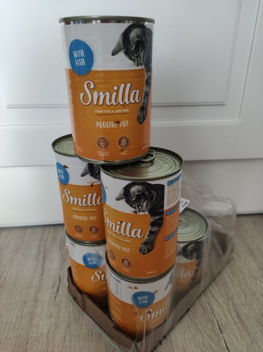 Smilla karma dla kota, 6 x 400 g Drób z rybą
