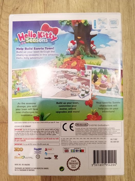 Wii Game Hello Kitty64739770813443121