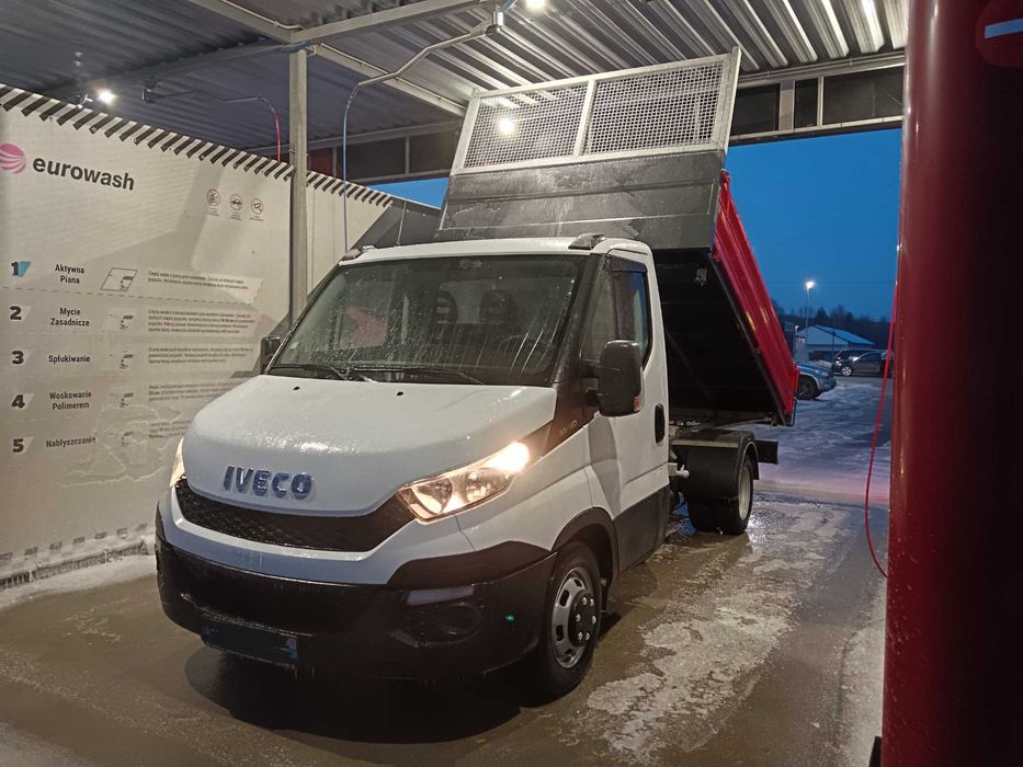 Iveco Daily 35c13 kat. B kiper wywrotka wywrot nowy 3.6m 3 stronny hak