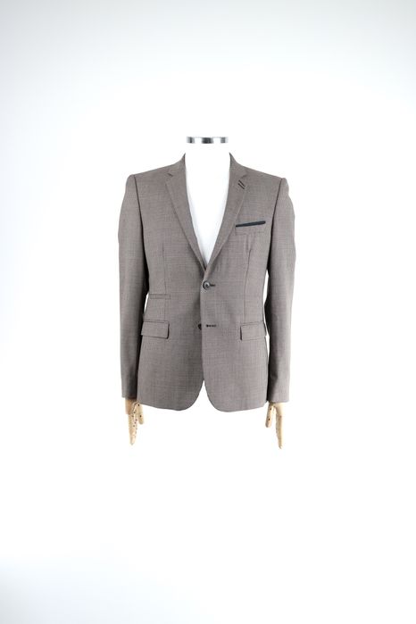 THE KOOPLES Новий вовняний піджак у гусячу лапку. Оригінал. 48 (М)