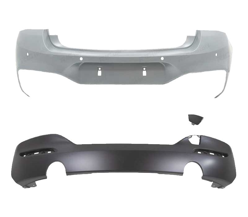 PÁRA-CHOQUES TRASEIRO BMW F20 F21 LCI 15-19 LOOK M PDC