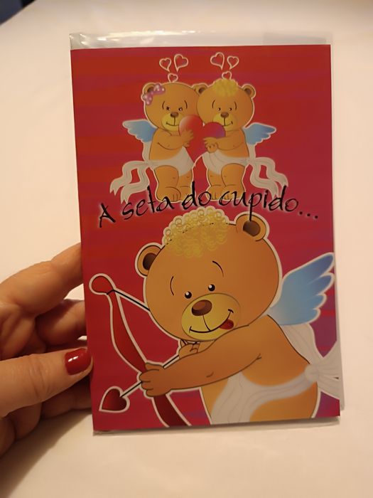 Lote 9 Postais. Dia doa Namorados. Novos e Selados