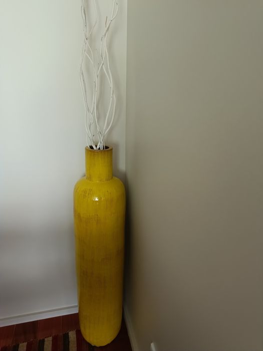 Vaso de cerâmica para decoração