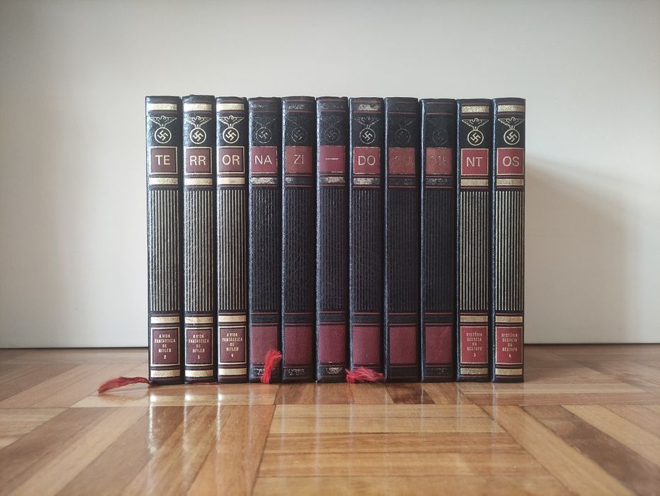 Várias coleções de livros