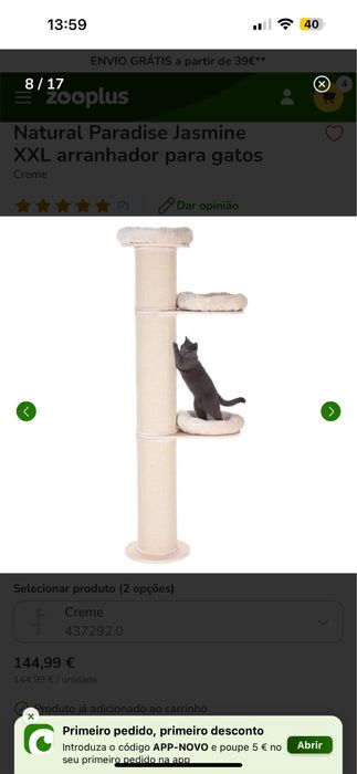 Arranhador para gato