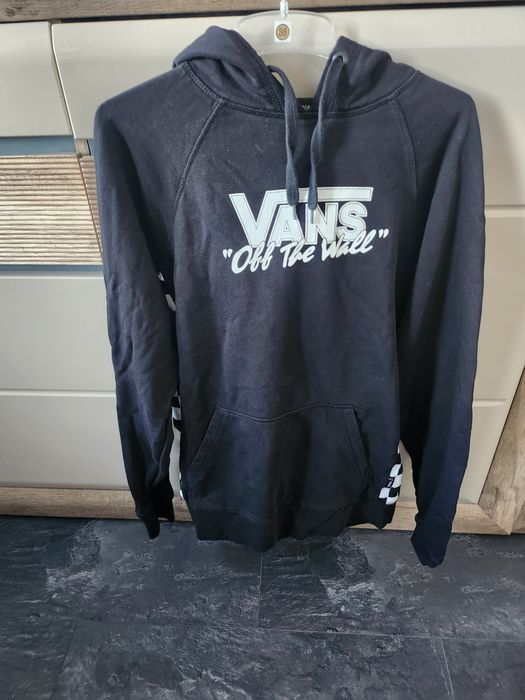 Bluza Vans czarna z kapturem rozmiar S