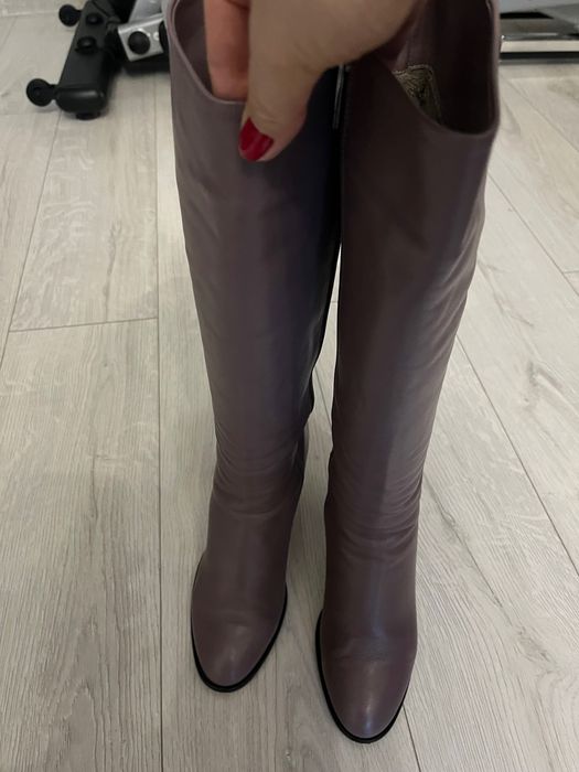 Чоботи шкіряні жіночі