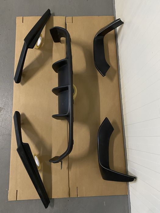 LIP SPOILER SPLITTERS DIFUSOR ABA PALA Avental LÁBIO M3 M4 F80 F82 F83 M PERFORMANCE