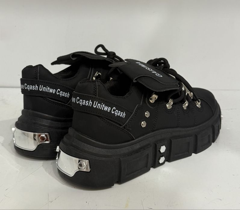 Buty meskie punk rock motocyklowe
