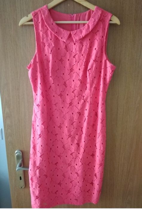 Sukienka, kolor malinowy