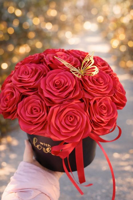 Квіти з атласної стрічки