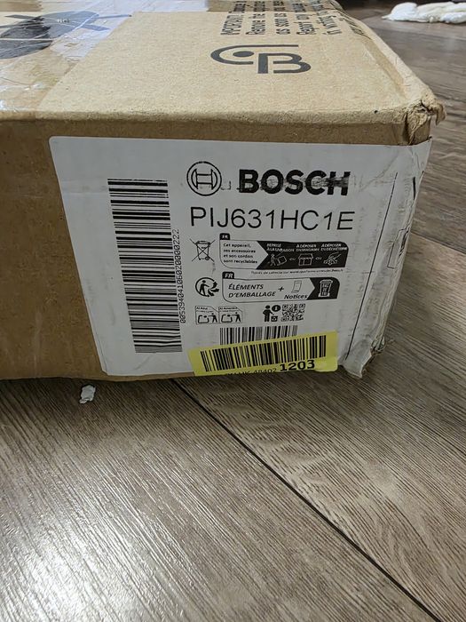 BOSCH - Płyta indukcyjna, 60 cm, seria 6, 3 strefy gotowania