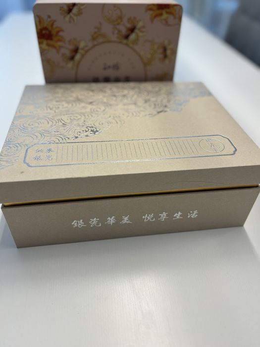 Posrebrzany zestaw do herbaty (certyfikat)