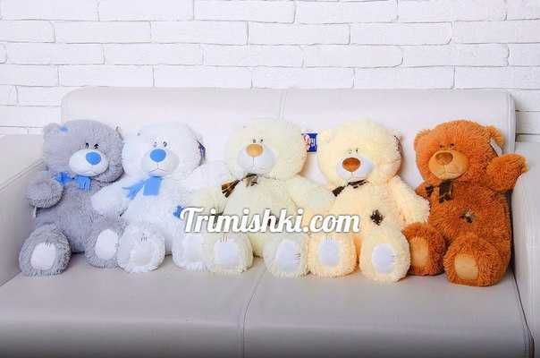 Мягкий плюшевый мишка тедди 60см.