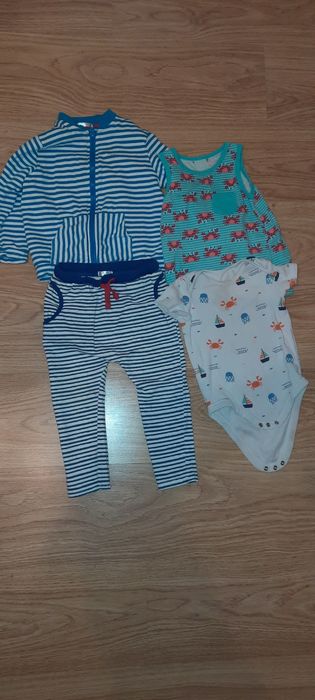 Spodnie bluza body koszulka motyw krab