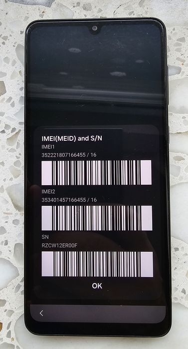Telefon Samsung Galaxy A33 SM-A336B  Uszkodzony