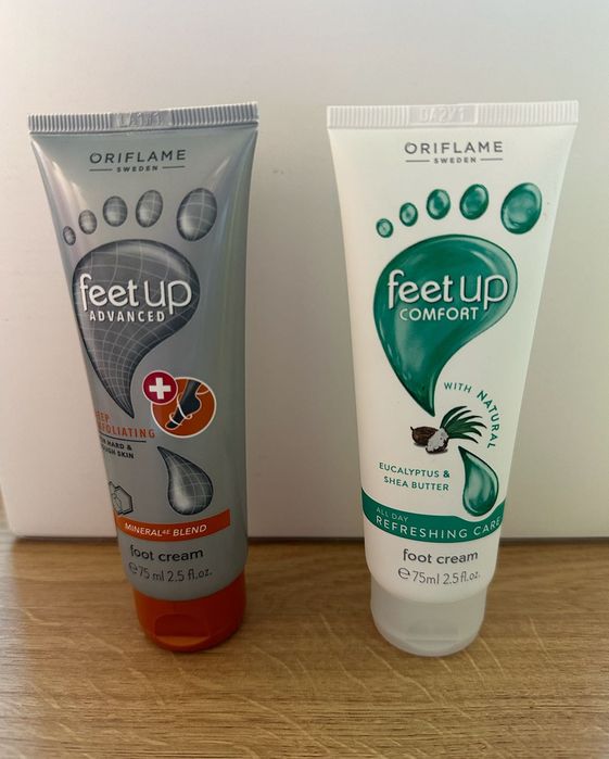 Esfoliante + Creme Refrescante de Pés Feet Up